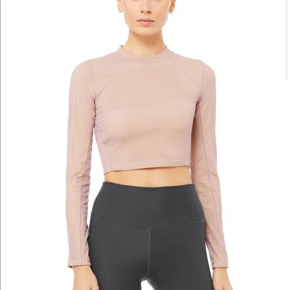 Alo cropped long sleeve